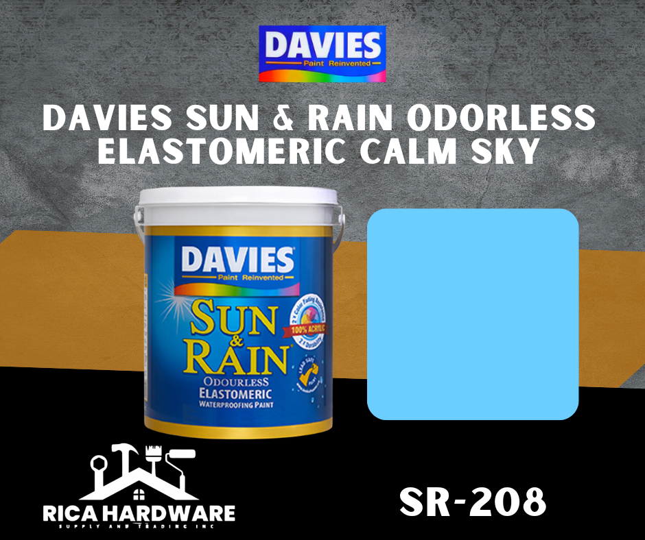 DAVIES SUN & RAIN ODORLESS ELASTOMERIC CALM SKY (SR-208)