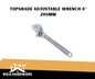 TOPGRADE ADJUSTABLE WRENCH 8" 200MM