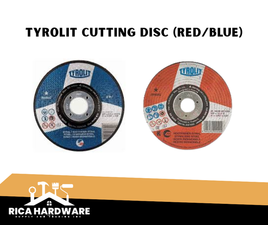TYROLIT CUTTING DISC (RED/BLUE)