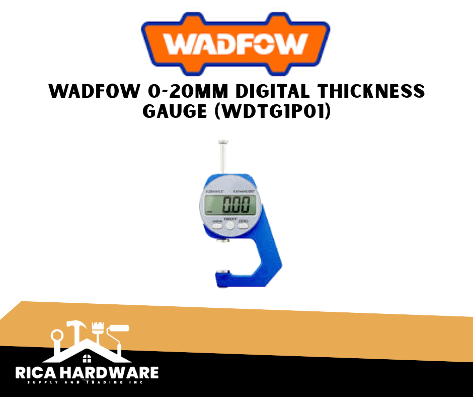 WADFOW 0-20MM DIGITAL THICKNESS GAUGE (WDTG1P01)