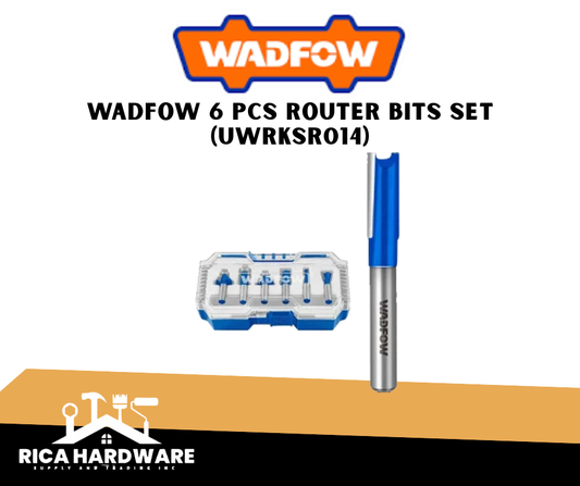 WADFOW 6 PCS ROUTER BITS SET (UWRKSR014)