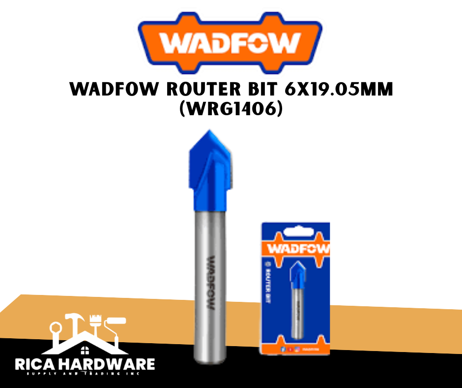 WADFOW ROUTER BIT 6x19.05MM (WRG1406)