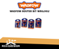 WADFOW ROUTER BIT 6x25.4MM (WRG1408)