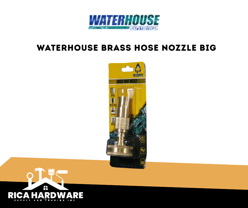 WATERHOUSE BRASS HOSE NOZZLE BIG