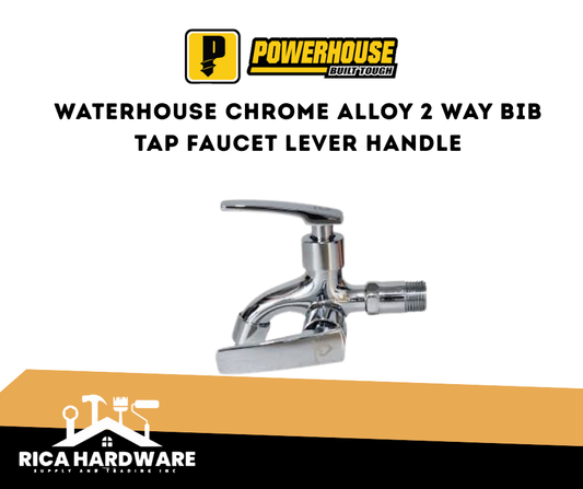 WATERHOUSE CHROME ALLOY 2-WAY  BIB TAP FAUCET CROSS HANDLE