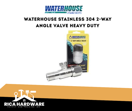 WATERHOUSE STAINLESS 304 2-WAY ANGLE VALVE HEAVY DUTY
