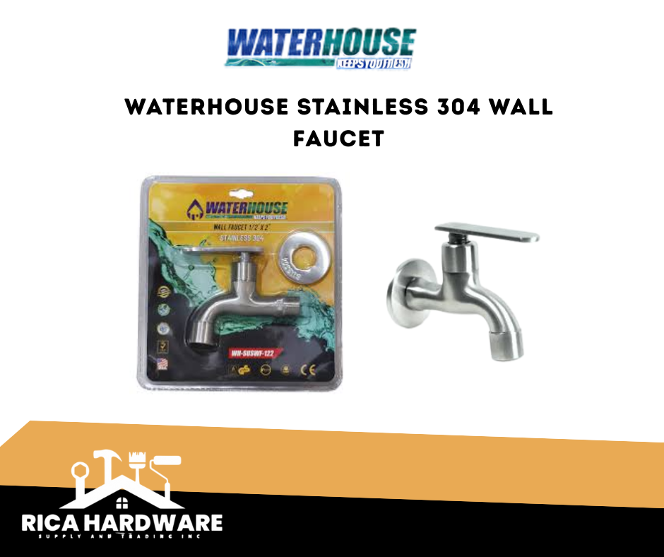 WATERHOUSE STAINLESS 304 WALL FAUCET
