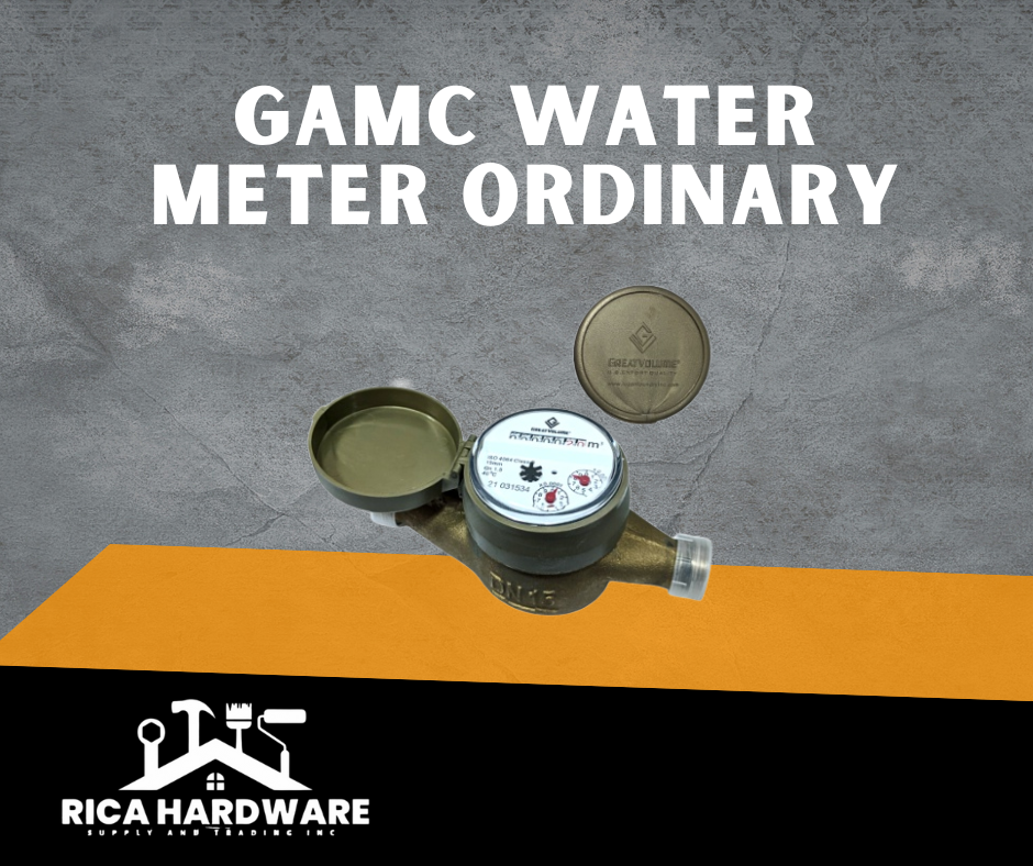 GAMC WATER METER ORDINARY