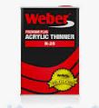WEBER ACRYLIC THINNER