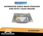 WATERHOUSE SINGLE BASIN STAINLESS SINK WITH 1 FAUCE 480X380