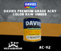 DAVIES PREMIUM GRADE ACRY-COLOR RAW UMBER (AC-92)