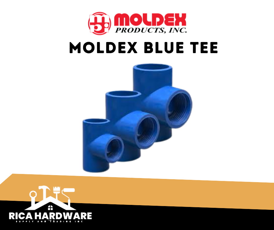 MOLDEX BLUE TEE (2, 3, 1 1/4, 1 1/2 )