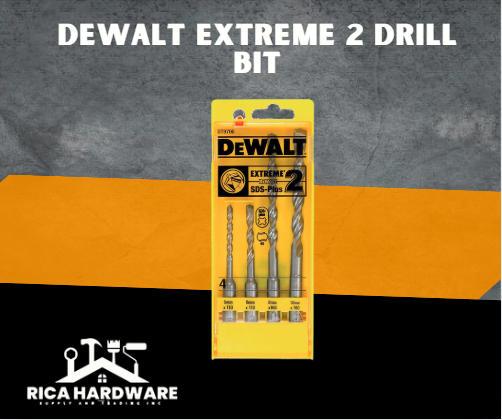 DEWALT EXTREME 2 DRILL BIT 1/4