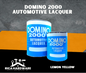 DOMINO 2000 AUTOMOTIVE LACQUER LEMON YELLOW 4L