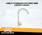 LAMCO KITCHEN SINK FAUCET LS8421 SUS304 STAINLESS STEEL