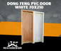 DONG FENG PVC DOOR WHITE 70X210